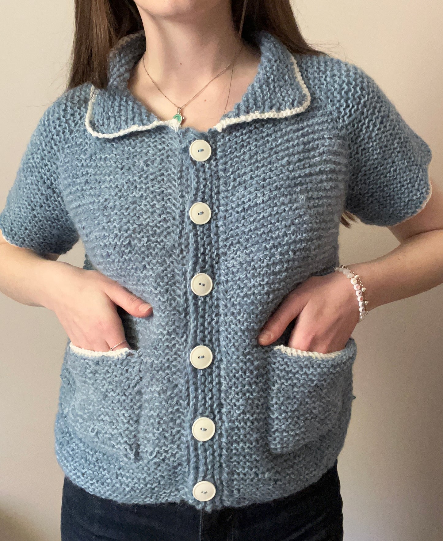 Polo cardigan
